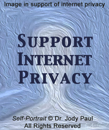 Artistic self-portrait avatar of Jody Paul